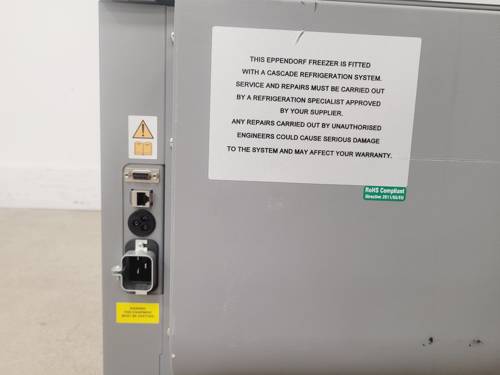 Image of Eppendorf CyroCube F740hiw Ultra Low Temperature Freezer Lab