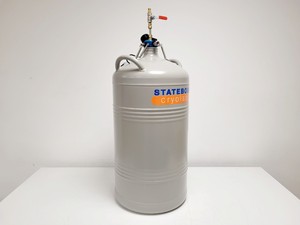 Image of Statebourne Cryolab 50 Liquid Nitrogen Dewar w/ Pressure Gauge