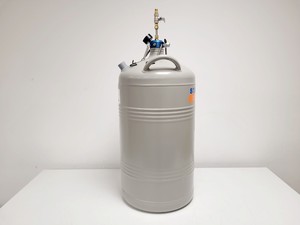 Thumbnail image of Statebourne Cryolab 50 Liquid Nitrogen Dewar w/ Pressure Gauge
