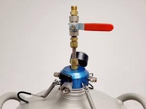 Thumbnail image of Statebourne Cryolab 50 Liquid Nitrogen Dewar w/ Pressure Gauge