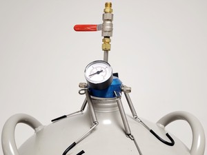 Thumbnail image of Statebourne Cryolab 50 Liquid Nitrogen Dewar w/ Pressure Gauge