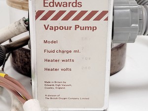 Thumbnail image of Edwards E02 Vapour Diffusion Pump with Vapour Trap