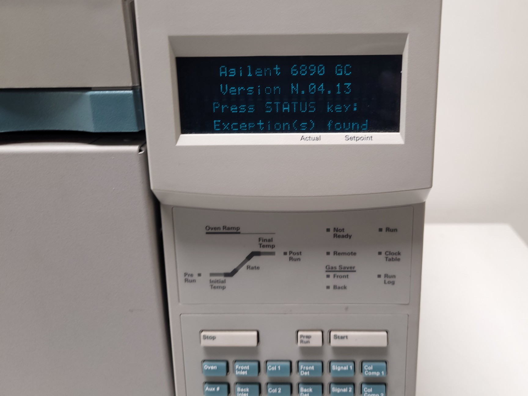Image of Agilent Technologies 6890N Network GC System w/ 7683 Injector & 5973N Detector  