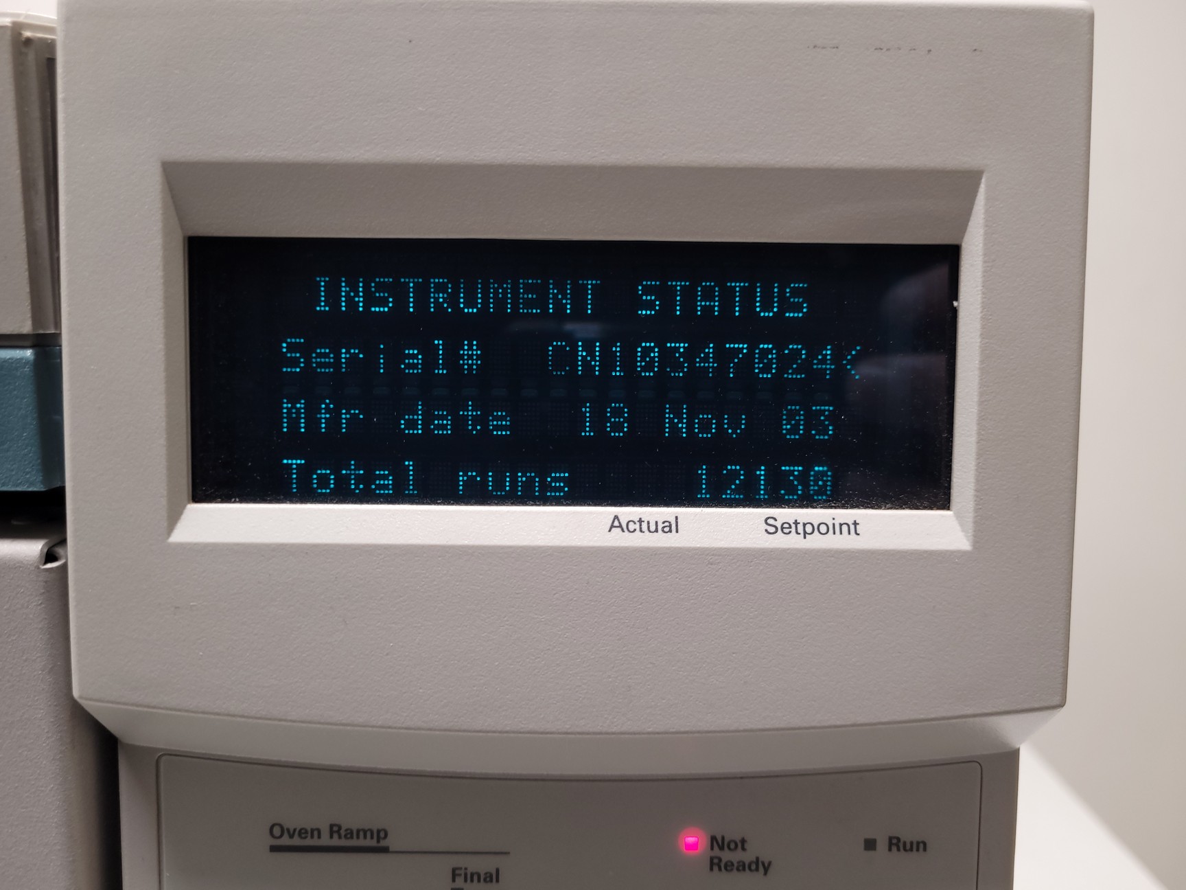 Image of Agilent Technologies 6890N Network GC System w/ 7683 Injector & 5973N Detector  