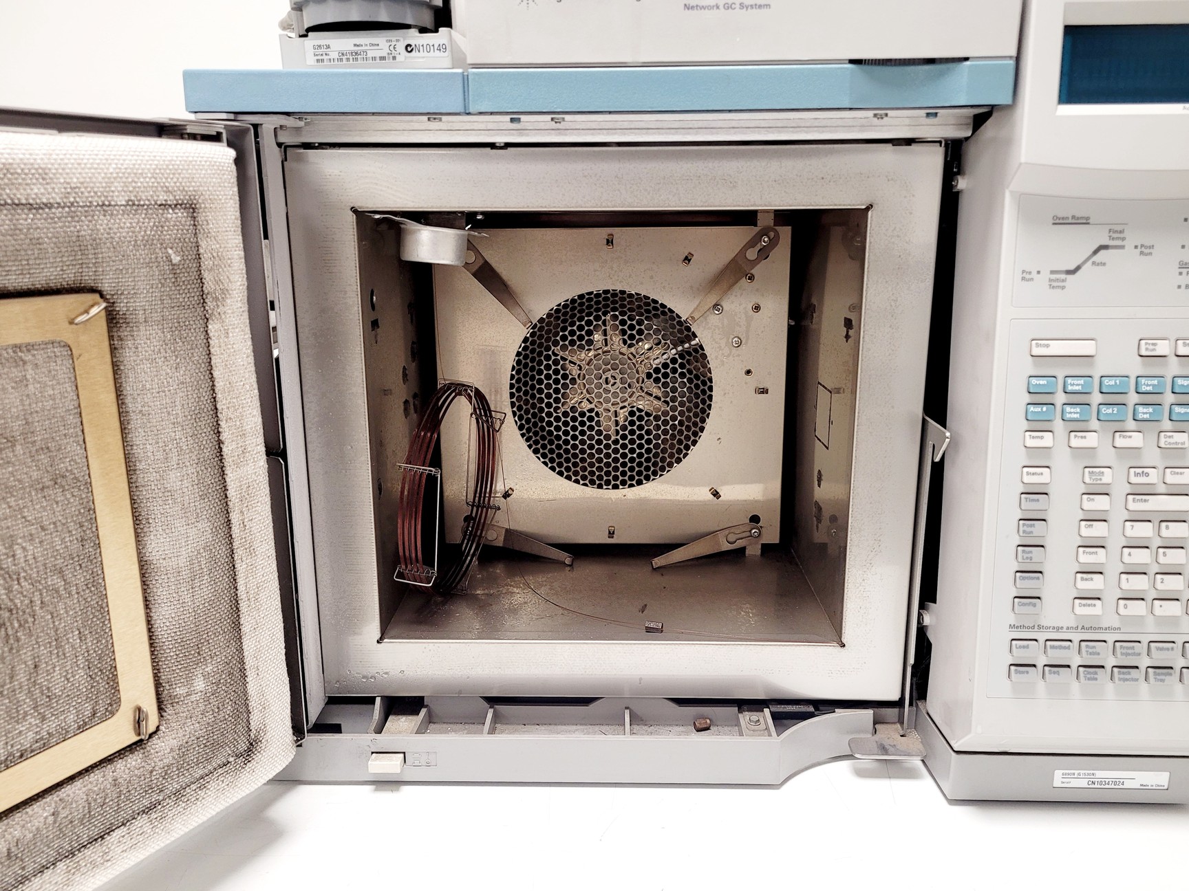 Image of Agilent Technologies 6890N Network GC System w/ 7683 Injector & 5973N Detector  