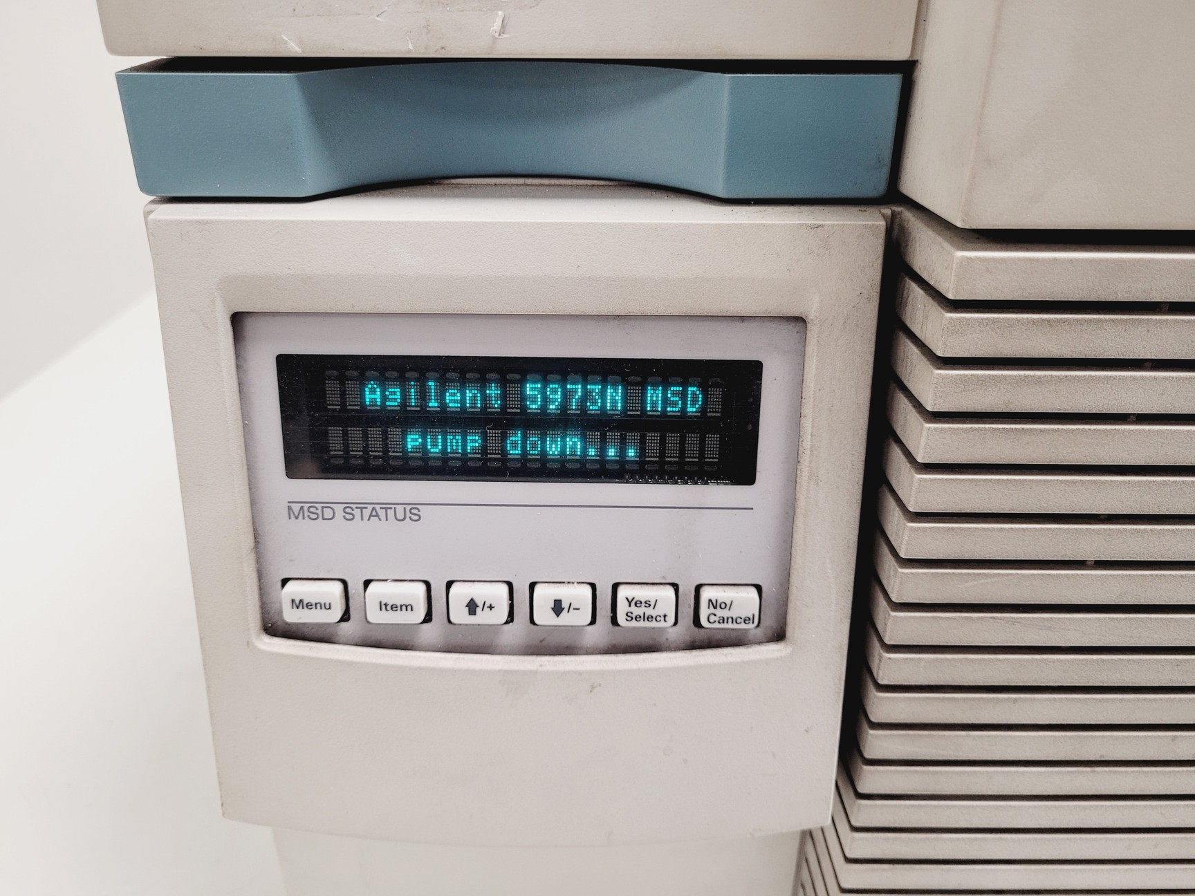 Image of Agilent Technologies 6890N Network GC System w/ 7683 Injector & 5973N Detector  