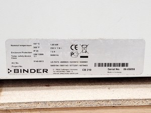 Thumbnail image of Binder CB 210 Incubator Lab