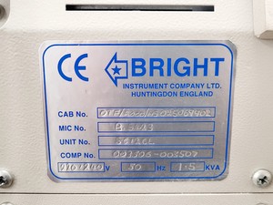 Thumbnail image of Bright Model OTF5000 Cryostat w/ 2 x Cryo-m-bed, 2 x Object Holders & Blade
