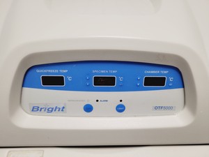 Thumbnail image of Bright Model OTF5000 Cryostat w/ 2 x Cryo-m-bed, 2 x Object Holders & Blade