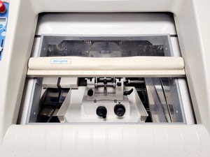Thumbnail image of Bright Model OTF5000 Cryostat w/ 2 x Cryo-m-bed, 2 x Object Holders & Blade