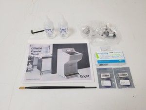 Thumbnail image of Bright Model OTF6000 Cryostat w/ 2x Cryo-m-bed, 7 x Object Holders & Accessories