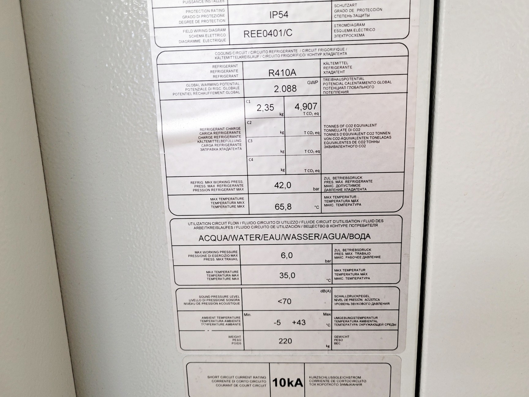 Image of ICS Cool Energy i-Chiller Model iC 305 Industrial Process Water Chiller