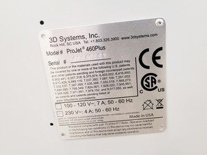 Thumbnail image of 3D Systems ProJet 660Pro Colour 3D Printer with VisiJet PXL Clear, Krylex KI001 