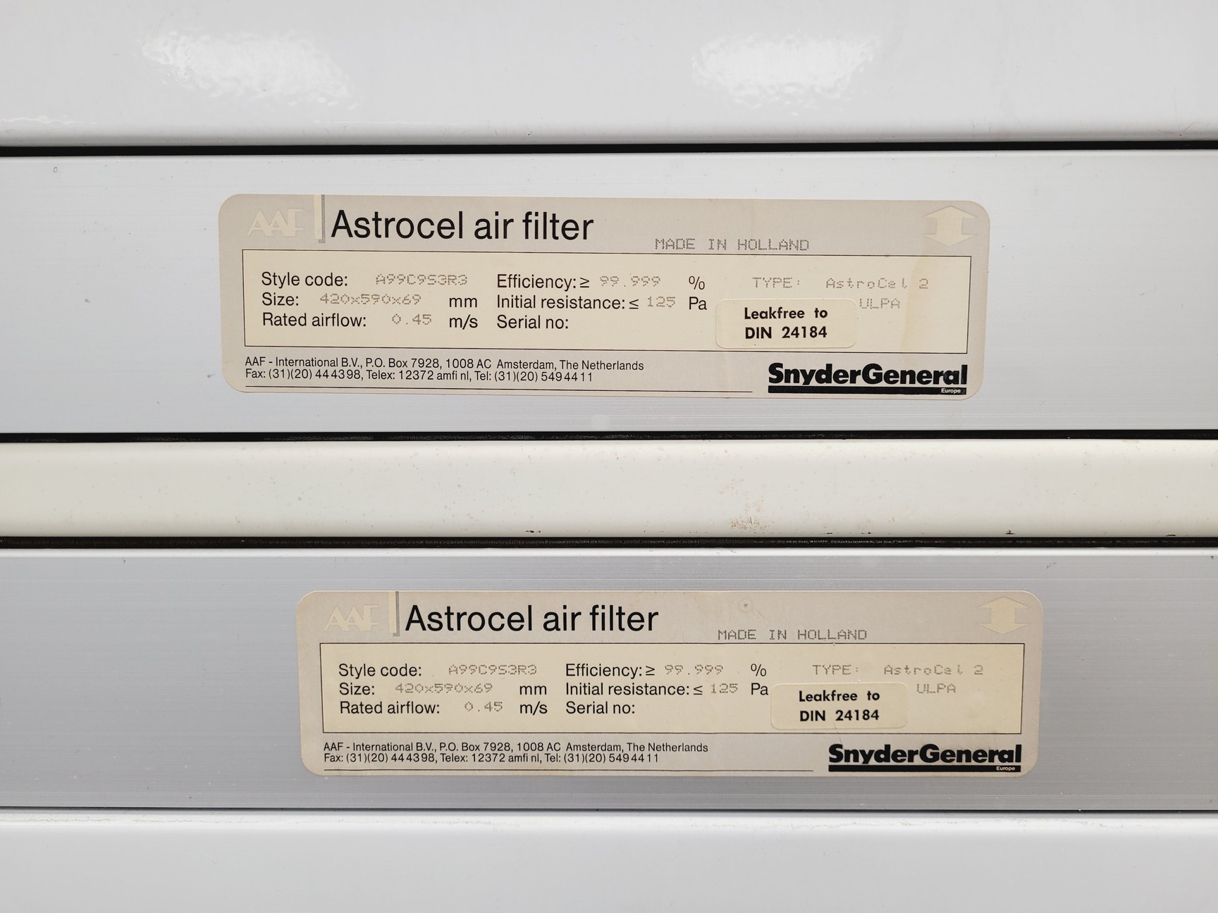 Image of Envair MSC BIO Class II Ducted Microbiological Safety Cabinet Lab