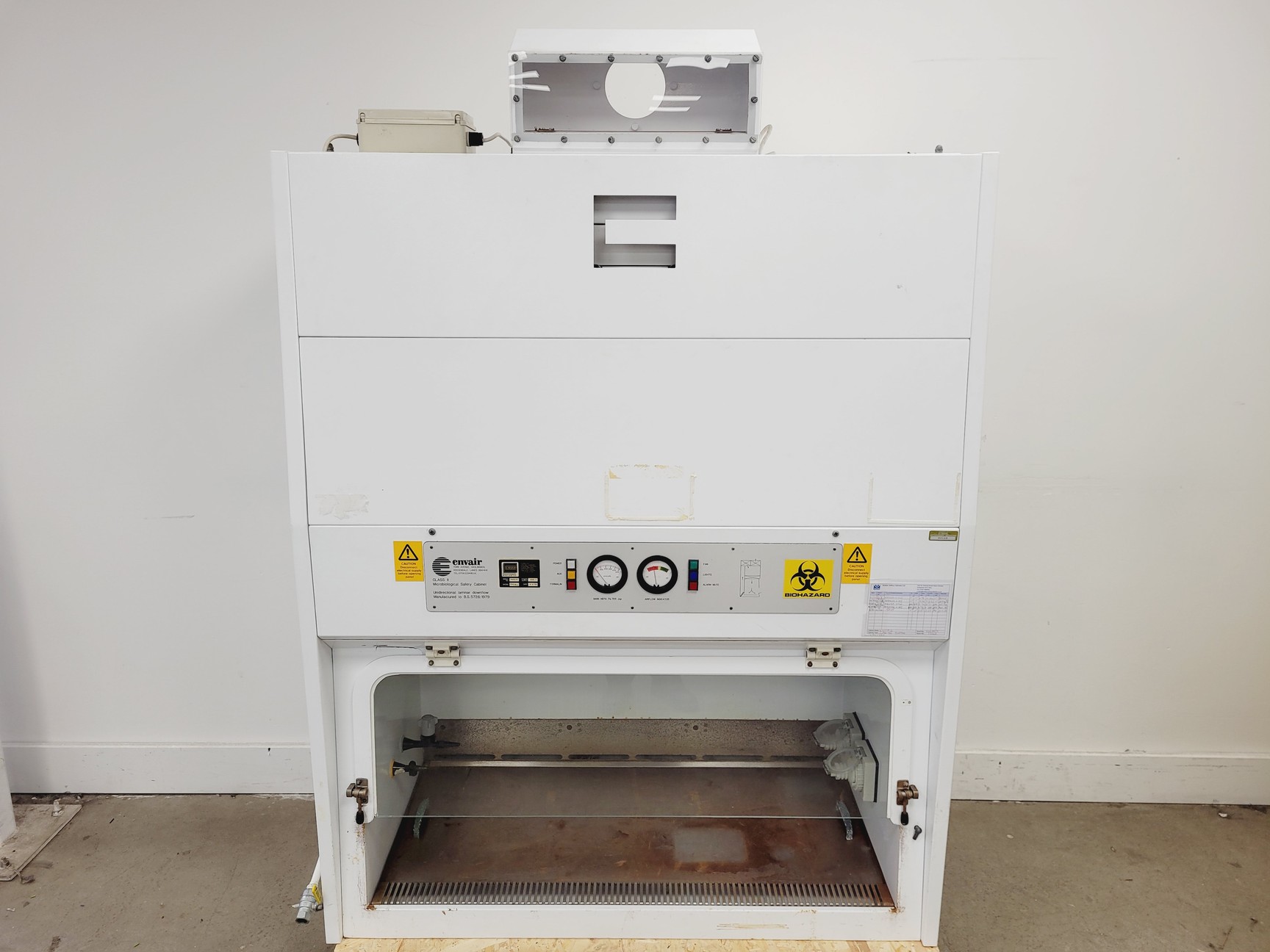 Image of Envair MSC BIO Class II Ducted Microbiological Safety Cabinet Lab