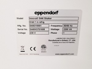 Thumbnail image of Eppendorf Innova S44i Shaking Incubator Double Stack Lab