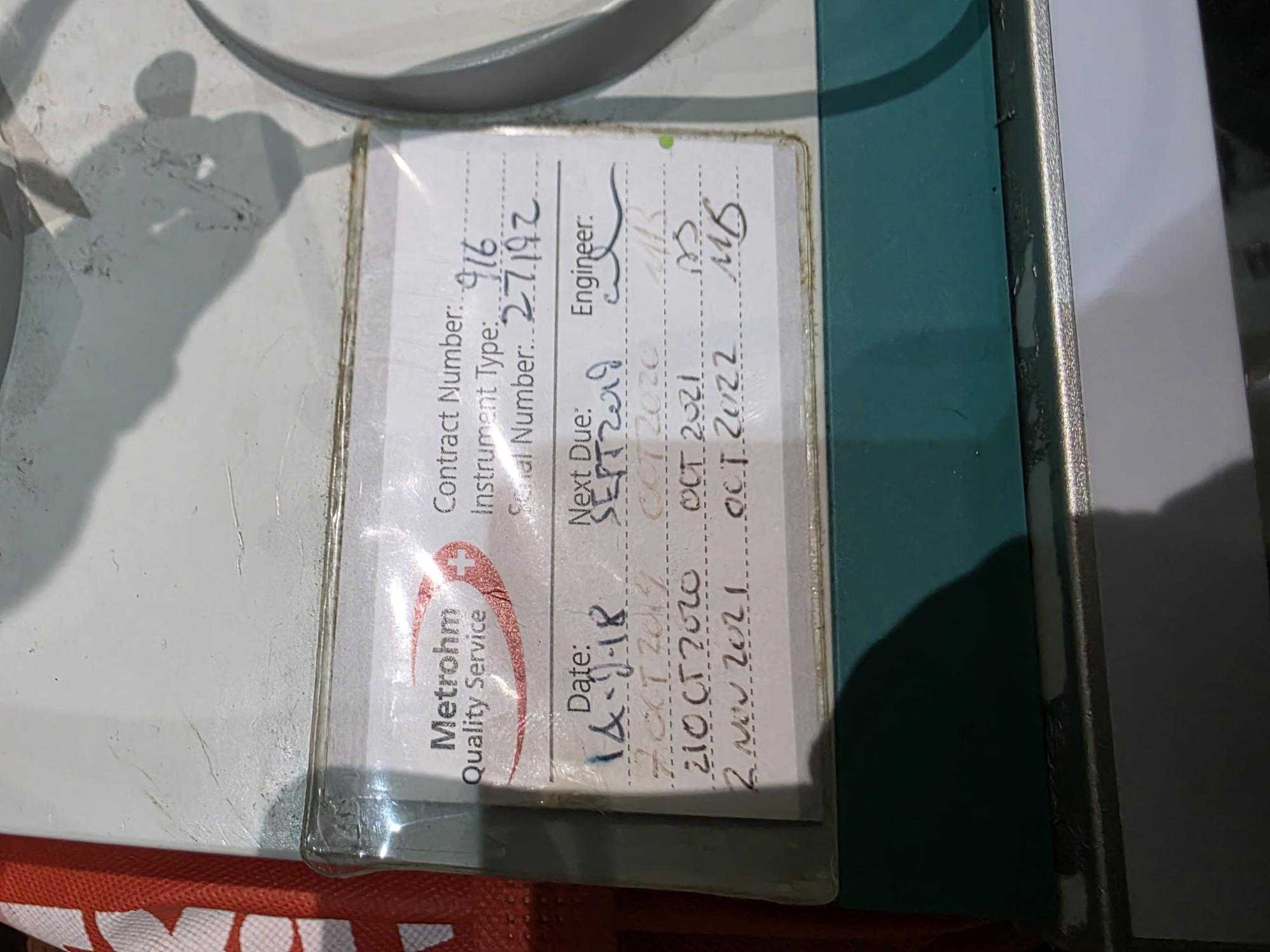 Image of Metrohm 916 Ti-Touch Magnetic Stirrer Titration System with Dosing Unit Lab