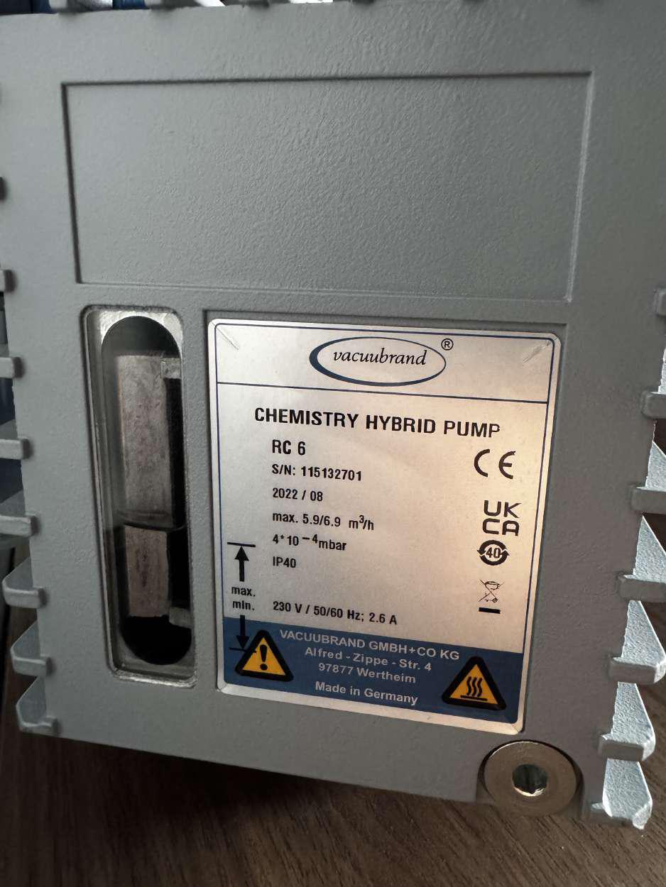 Image of Labconco Freeze Dryer / Lyophilizer System (2021) w/ Vacuubrand RC6 Vacuum Pump