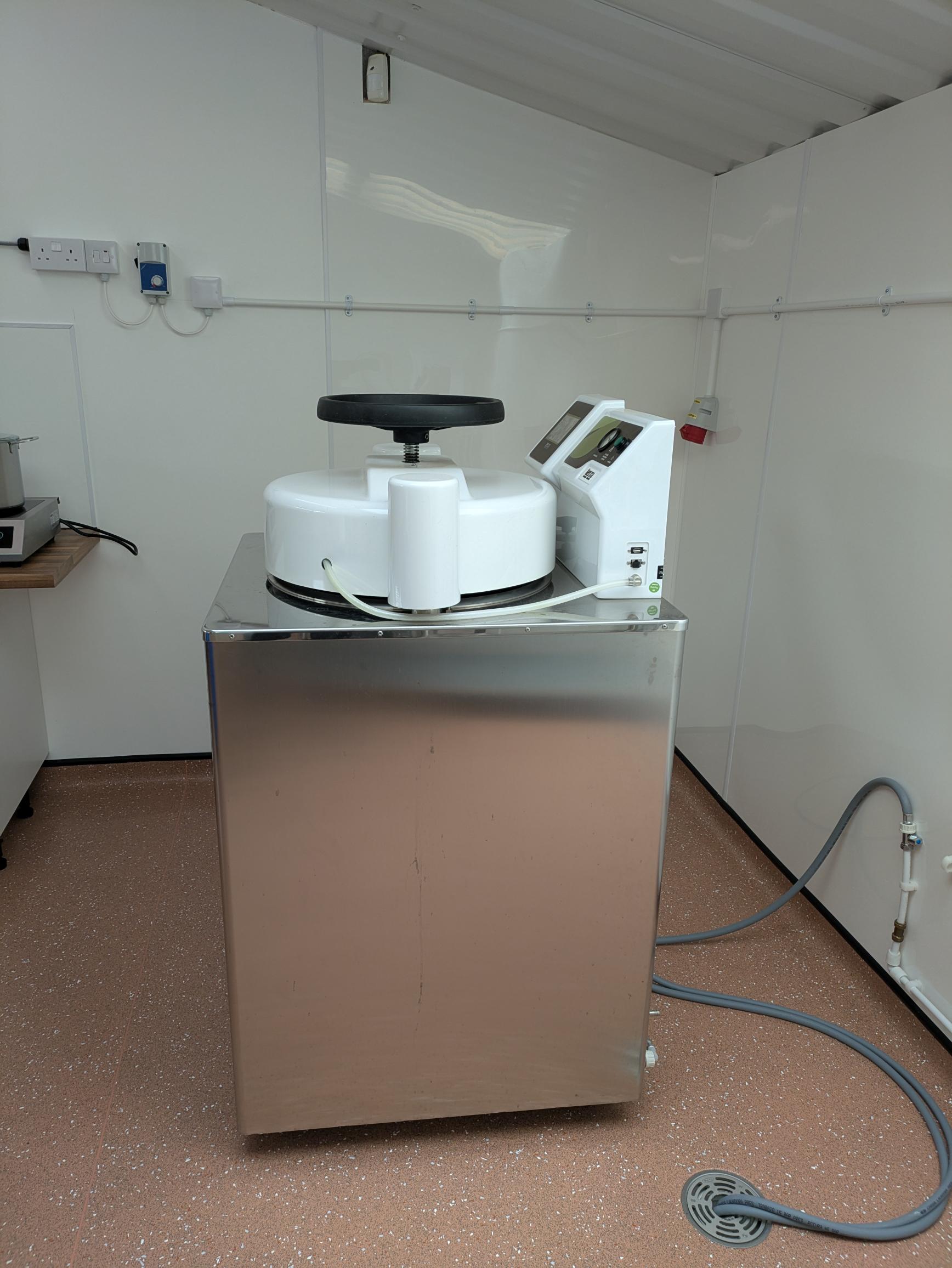 Image of Raypa CFS-V150 Food Autoclave 150L Counter Pressure Retort Steriliser System Lab