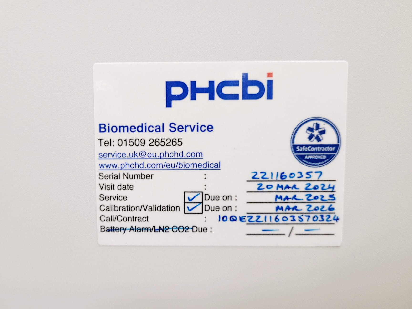 Image of PCHBI MCO-230AICUV-PE CO2 Incubator (2022) Lab