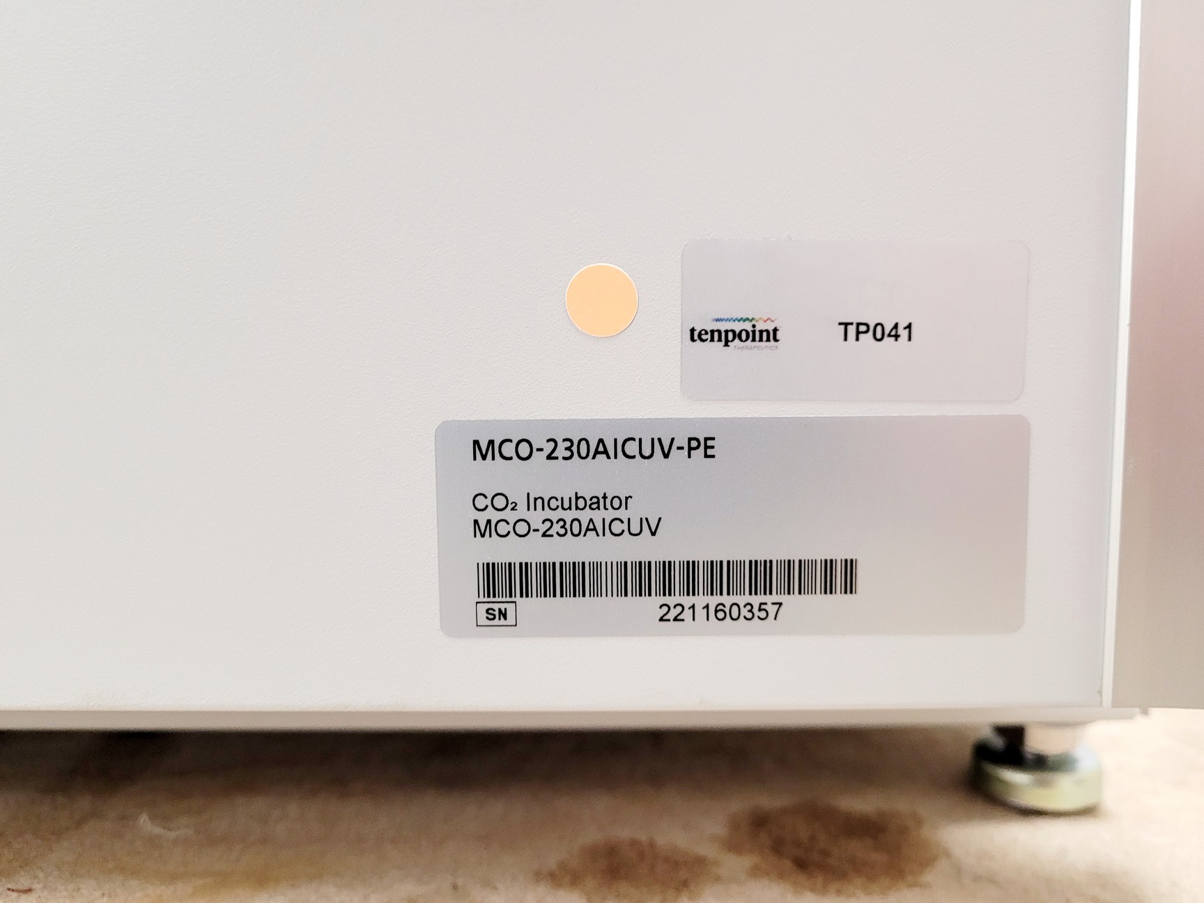 Image of PCHBI MCO-230AICUV-PE CO2 Incubator (2022) Lab