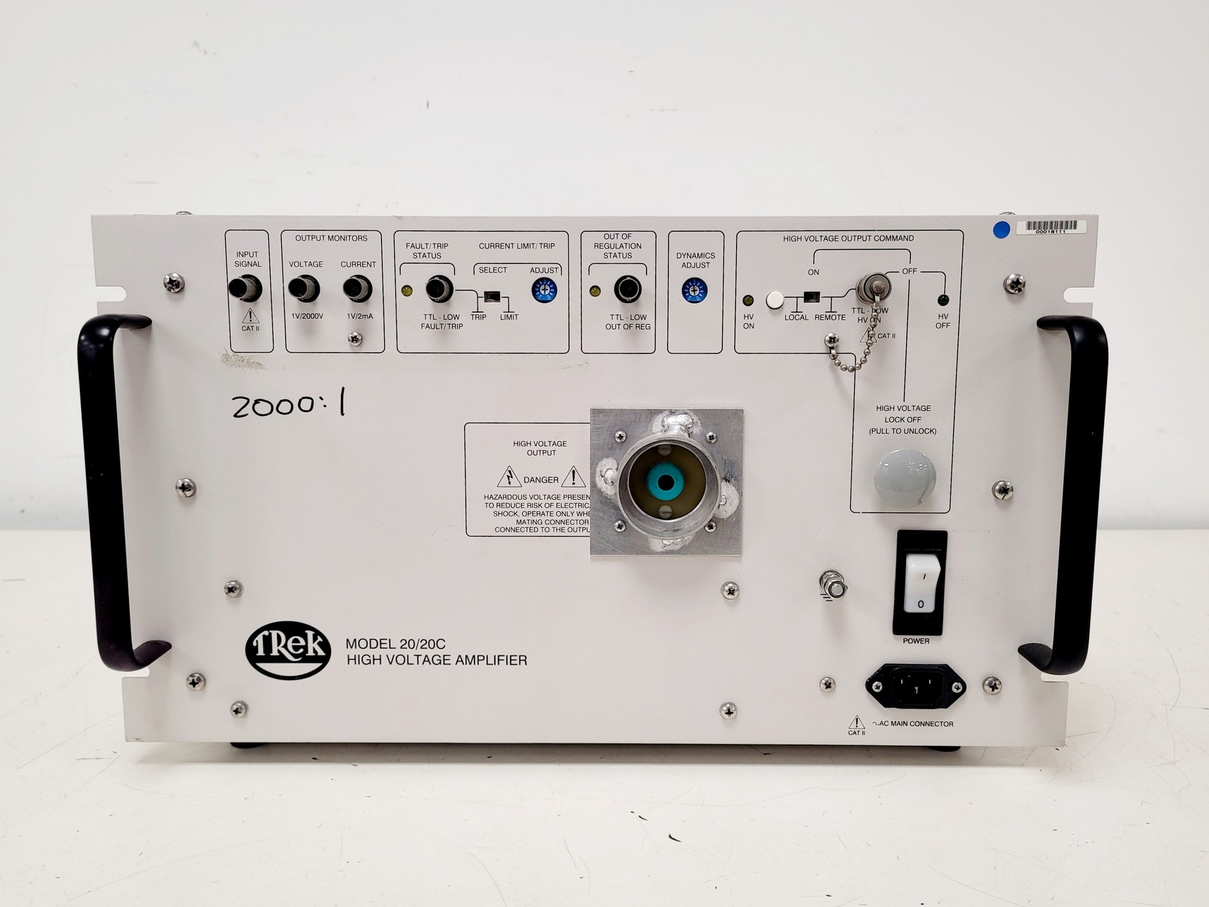 Image of TRek Model 20/20C-H-CE-EX High Voltage Amplifier
