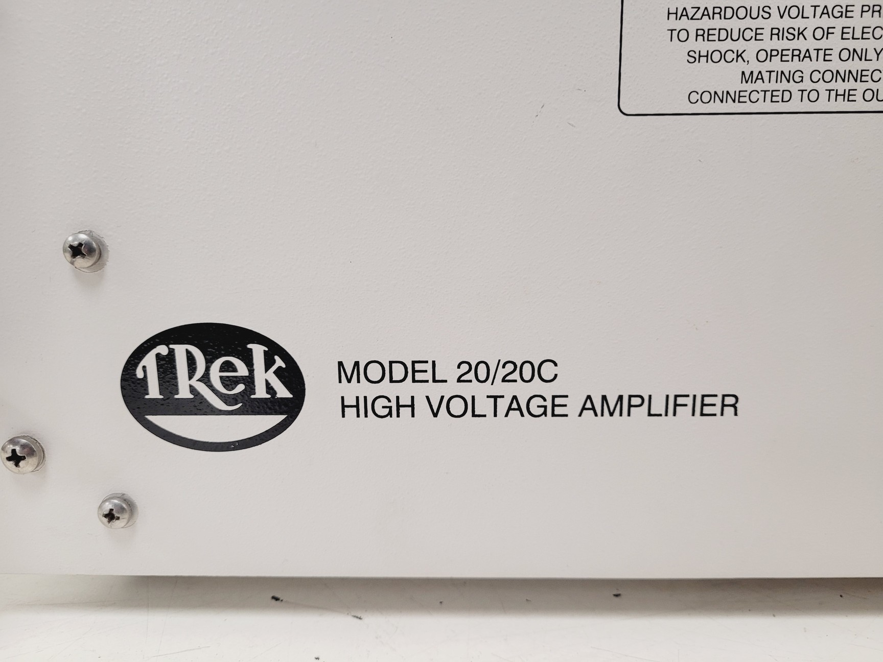 Image of TRek Model 20/20C-H-CE-EX High Voltage Amplifier