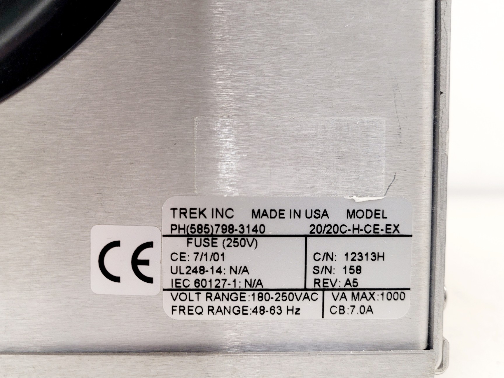 Image of TRek Model 20/20C-H-CE-EX High Voltage Amplifier
