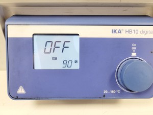 Thumbnail image of IKA RV 10 D S99 Rotary Evaporator W/ HB10 Water Bath Lab