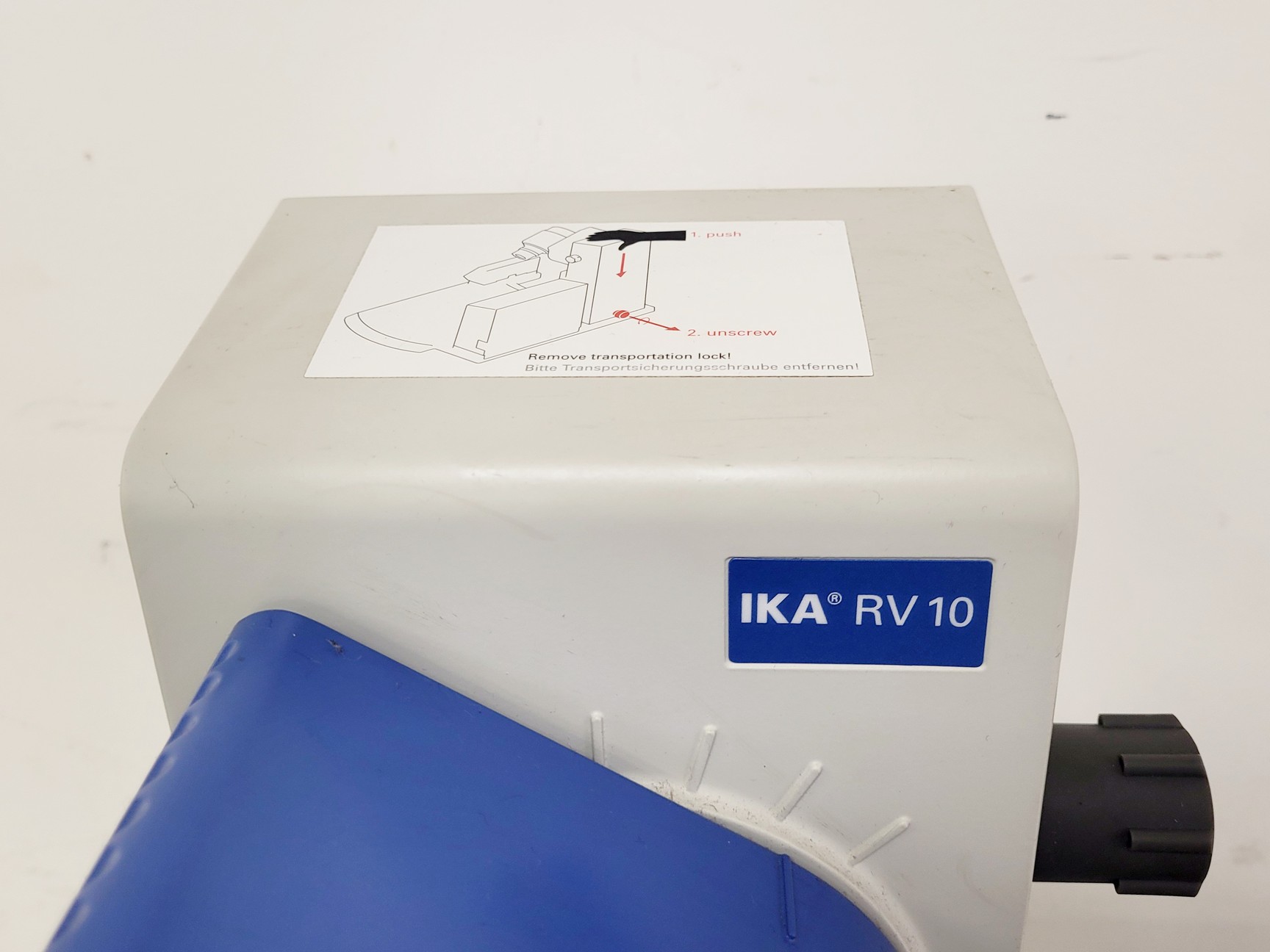 Image of IKA RV 10 D S99 Rotary Evaporator W/ HB10 Water Bath Lab