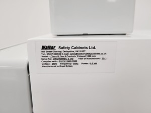 Thumbnail image of Walker Model Class III Gen 6 Controls MSC Microbiological Safety Cabinet
