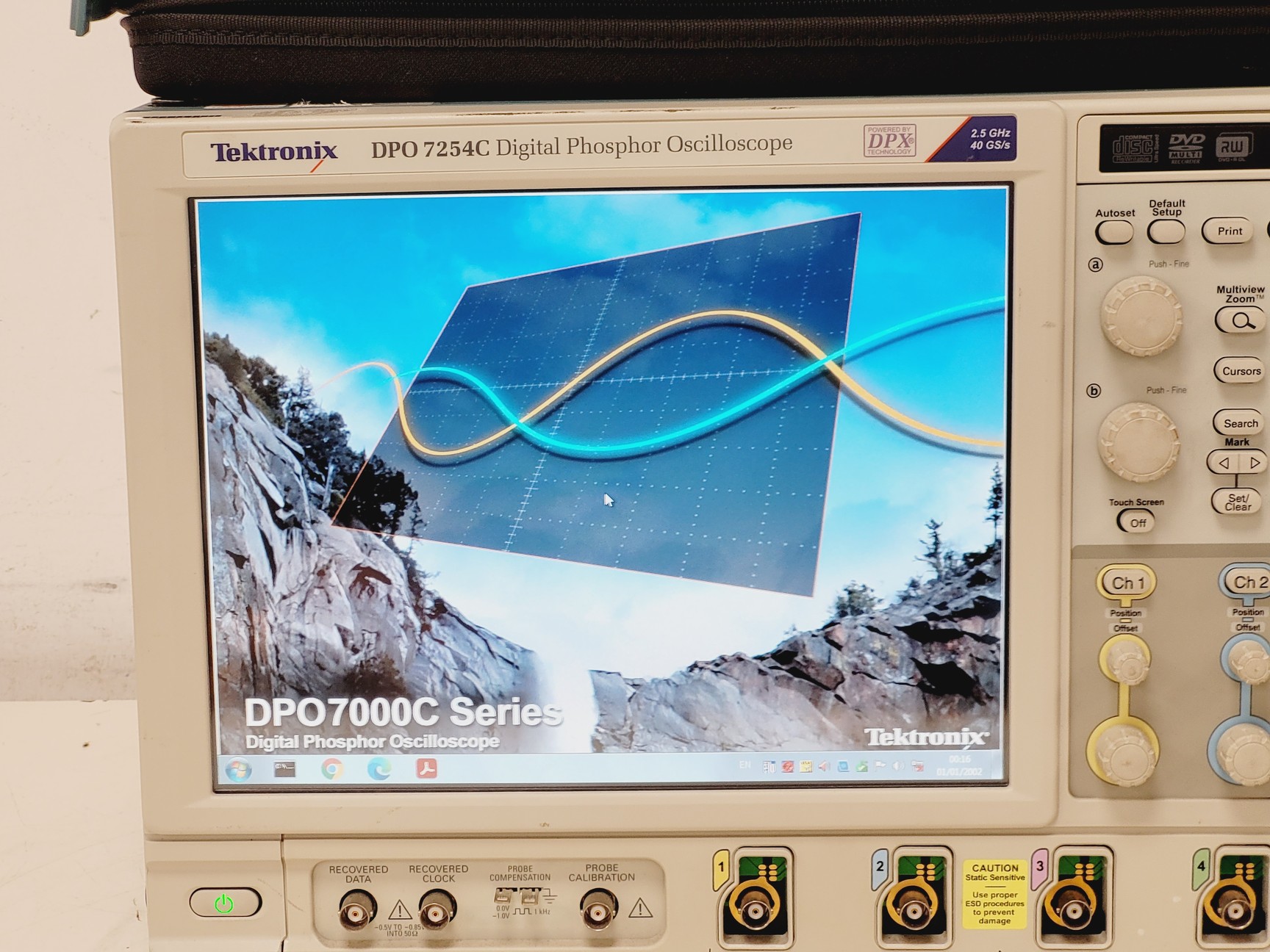 Image of Tektronix DPO7254C Digital Phosphor Oscilloscope