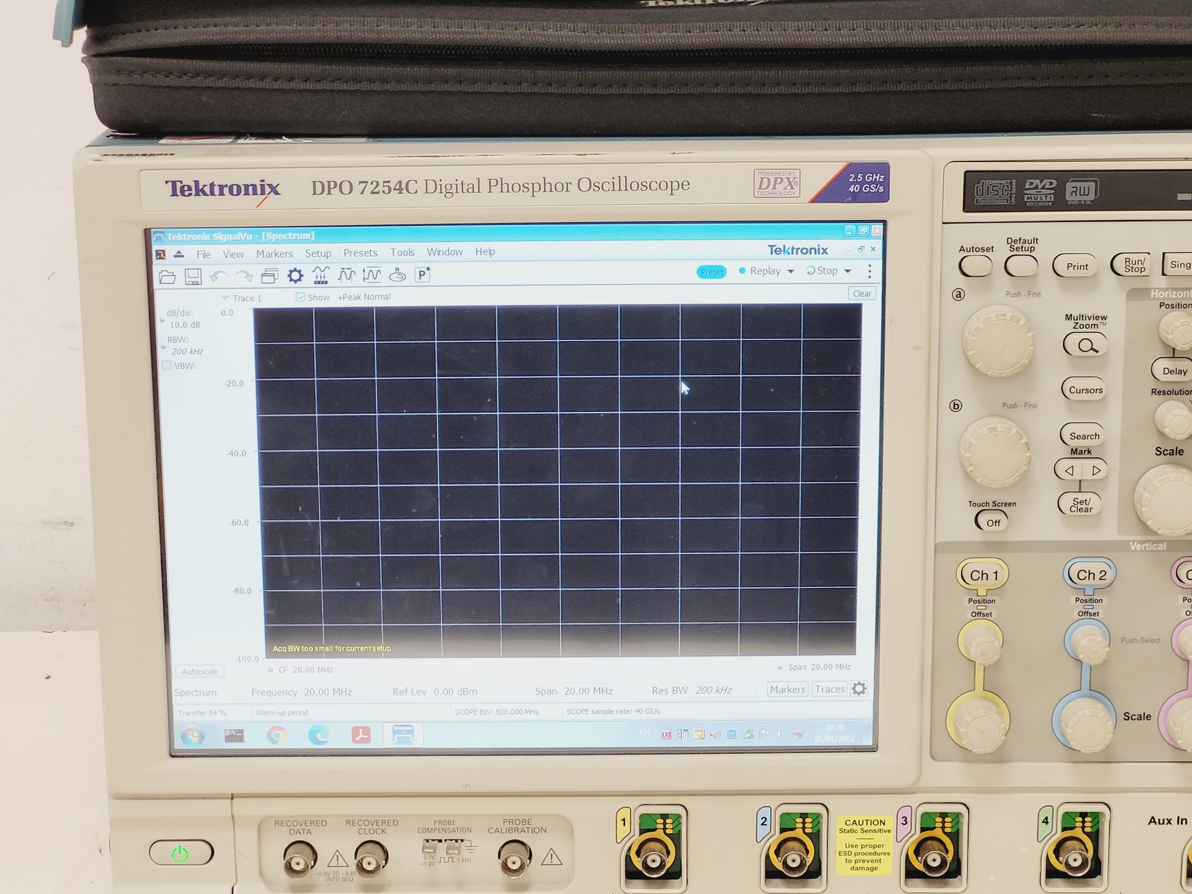 Image of Tektronix DPO7254C Digital Phosphor Oscilloscope