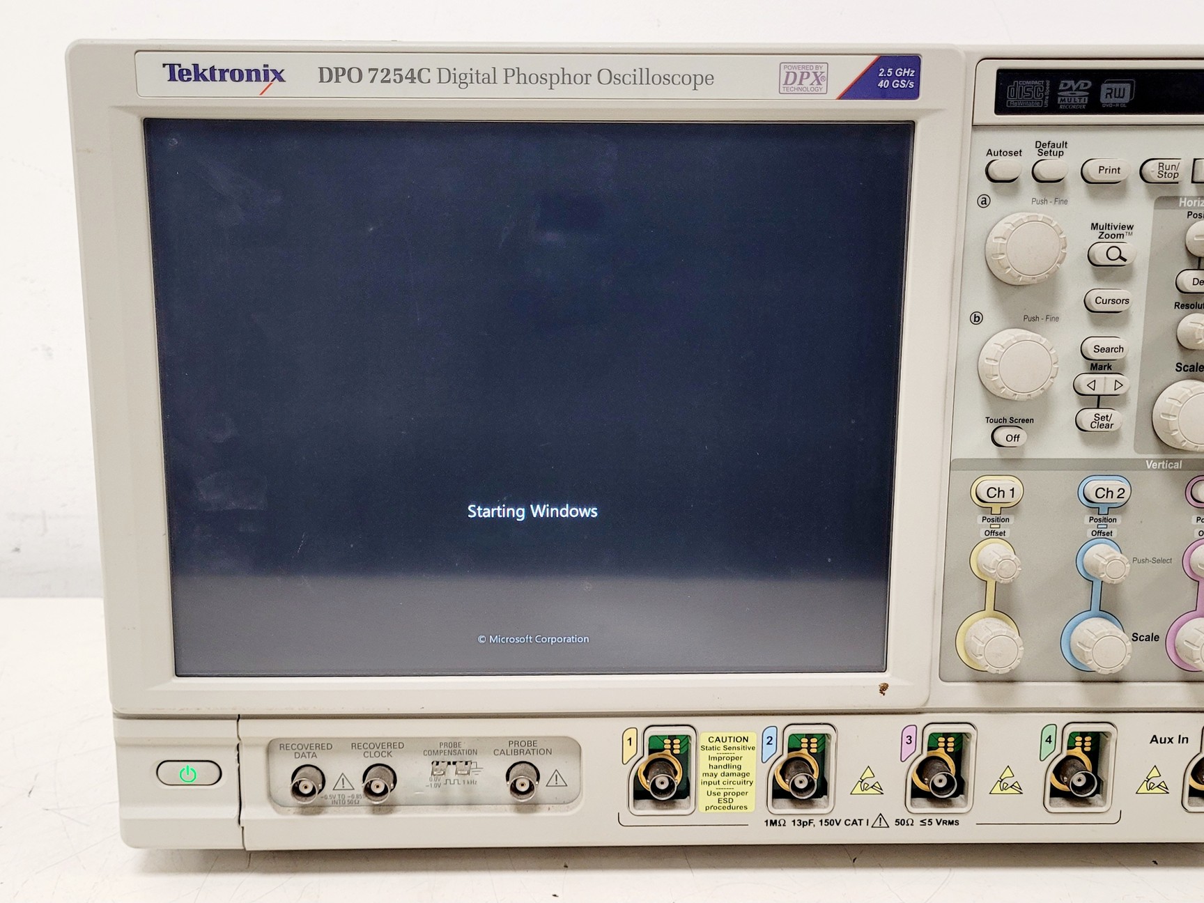 Image of Tektronix DPO7254C Digital Phosphor Oscilloscope