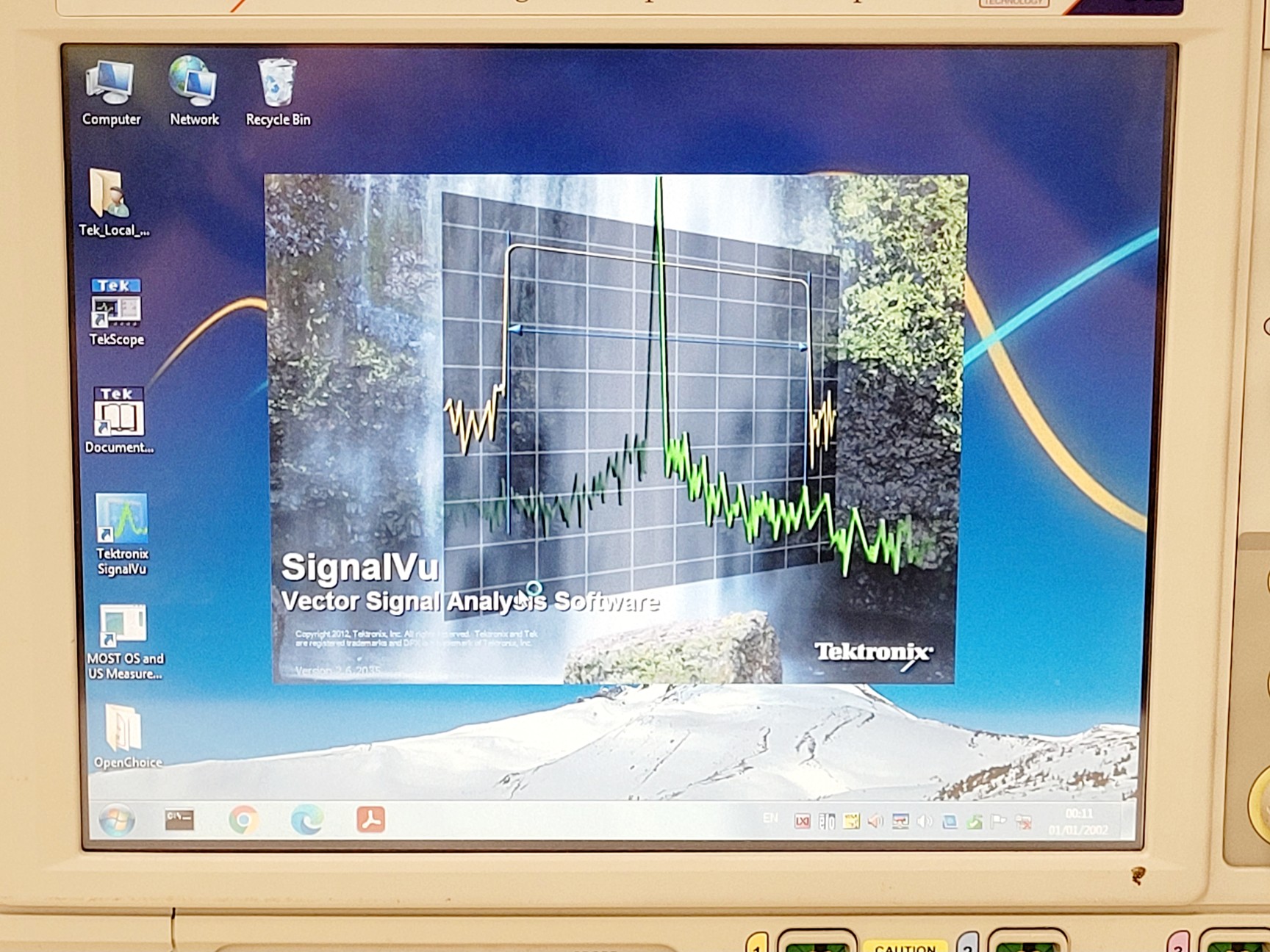 Image of Tektronix DPO7254C Digital Phosphor Oscilloscope