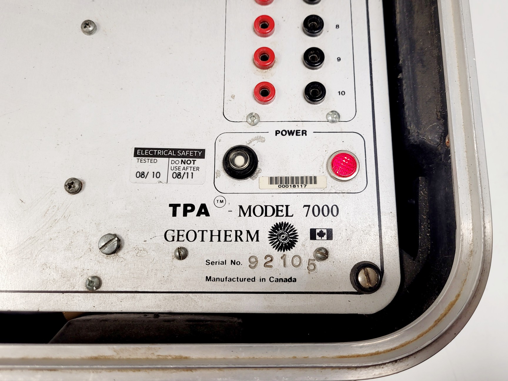 Image of TPA Model 7000 Geotherm Multi-channel Temperature Measurement System