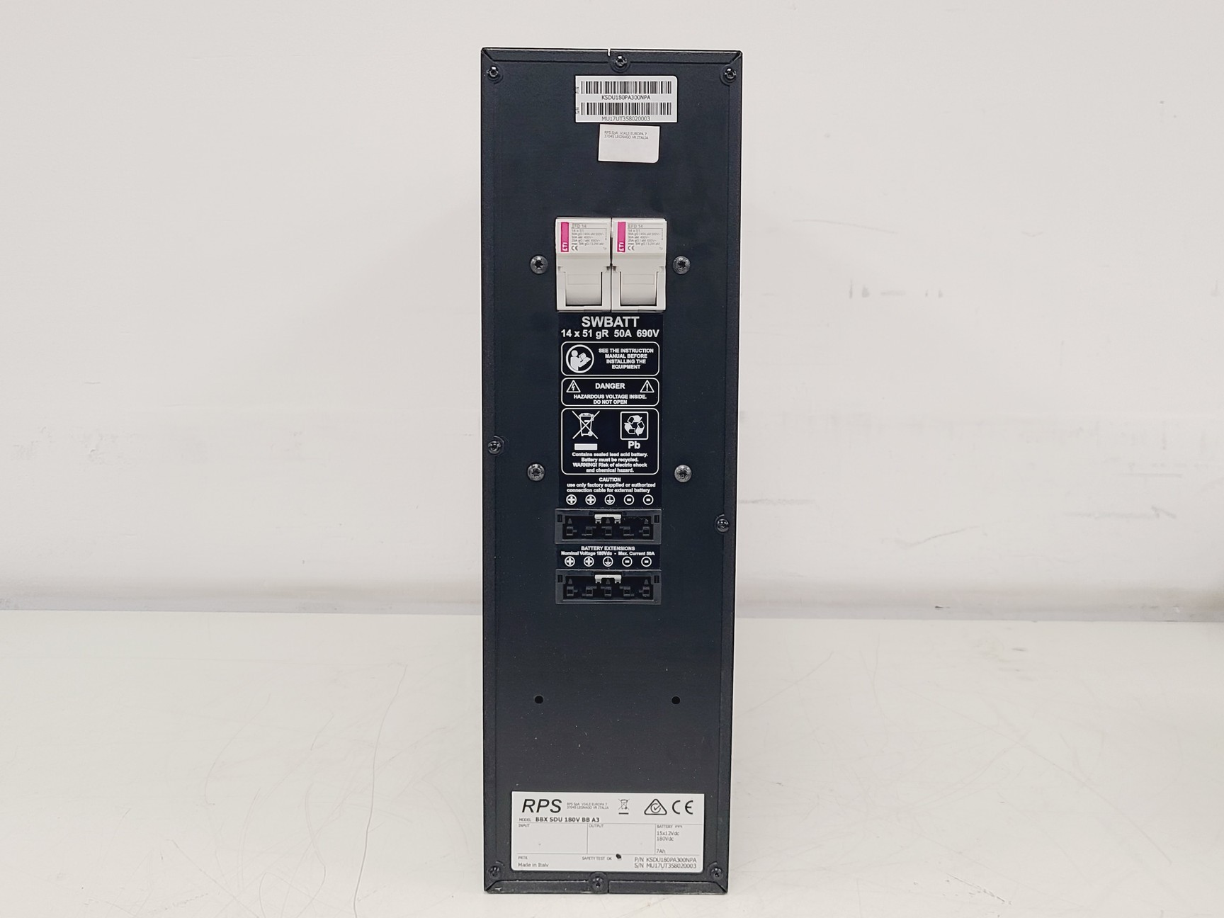 Image of Riello Battery Box Uninterruptible Power Supply Battery - BBX SDU 180V BB A3