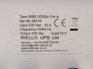 Thumbnail image of Riello Uninterruptible Power Supply - UPS STW 6000 A3