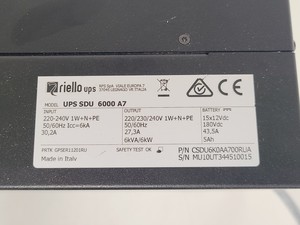 Thumbnail image of Riello Uninterruptible Power Supply - UPS SDU 6000 A7