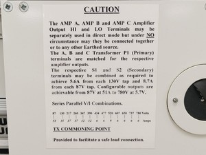 Thumbnail image of Analogue Crown Power Amplification Unit Model 9069 and 2 x 9089