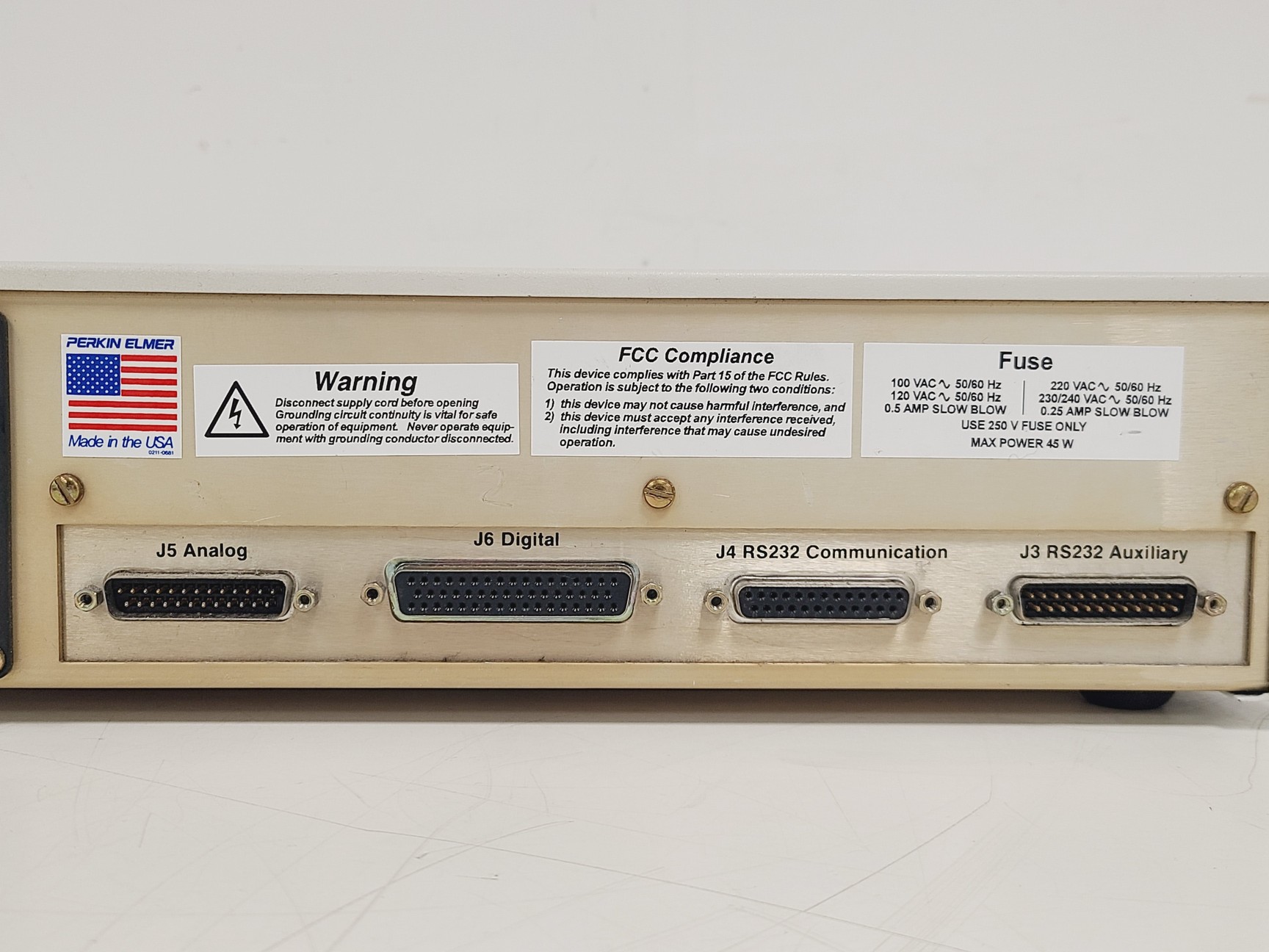 Image of Perkin Elmer TAC 7/DX Instrument Controller Model N5190072 Lab
