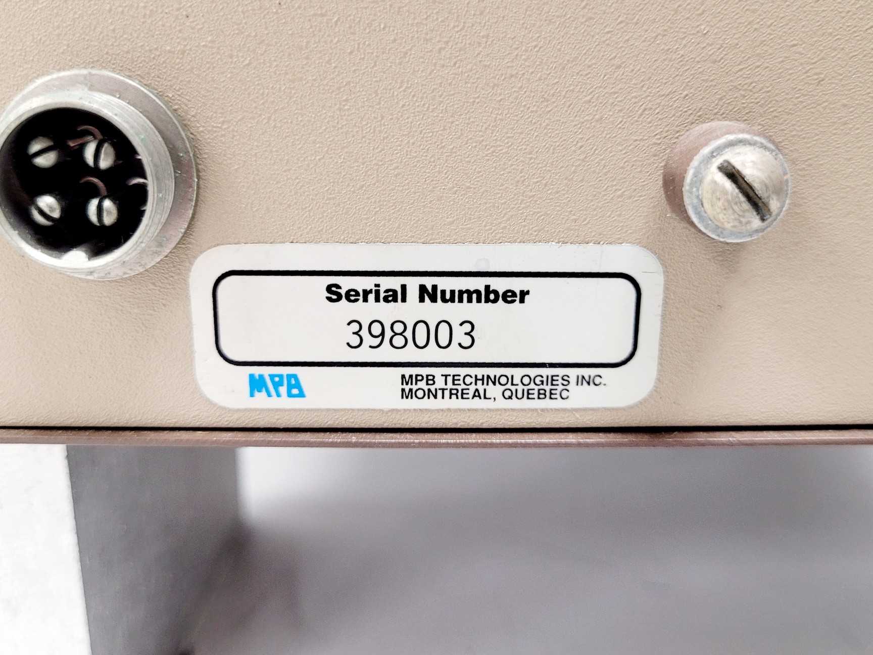 Image of MPA Technologies INC. PSX-100 Excimer Laser Class IV 
