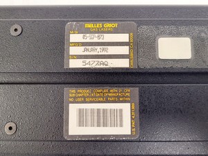 Thumbnail image of Melles Griot GreNe LASER 05-5GP-873 