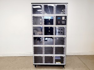 Image of Apex Industrial Technologies Model 3564 Smart Locker - Black