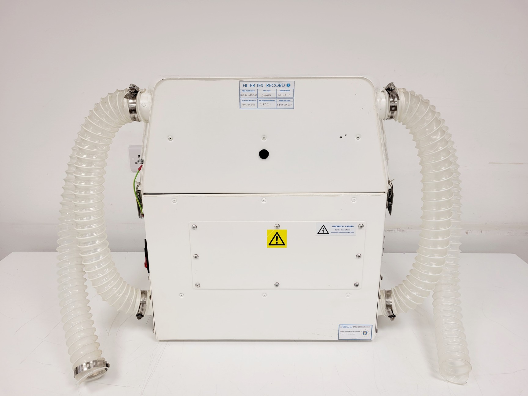 Image of Lab Bubble PCR Bubble Sample Protection UV BUB-PCR-SA-RED w/ Fan Unit