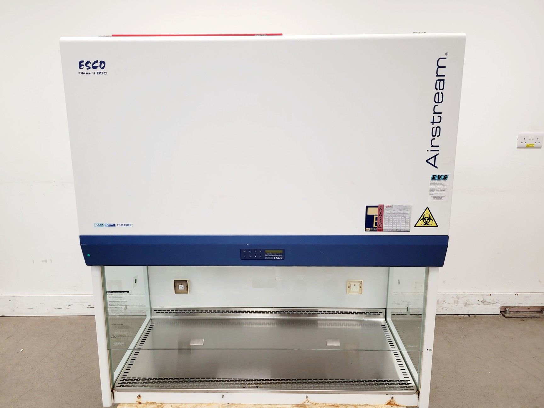 Image of ESCO Airstream AC2-9G1 Class II Biohazard Safety Cabinet w/ Stand