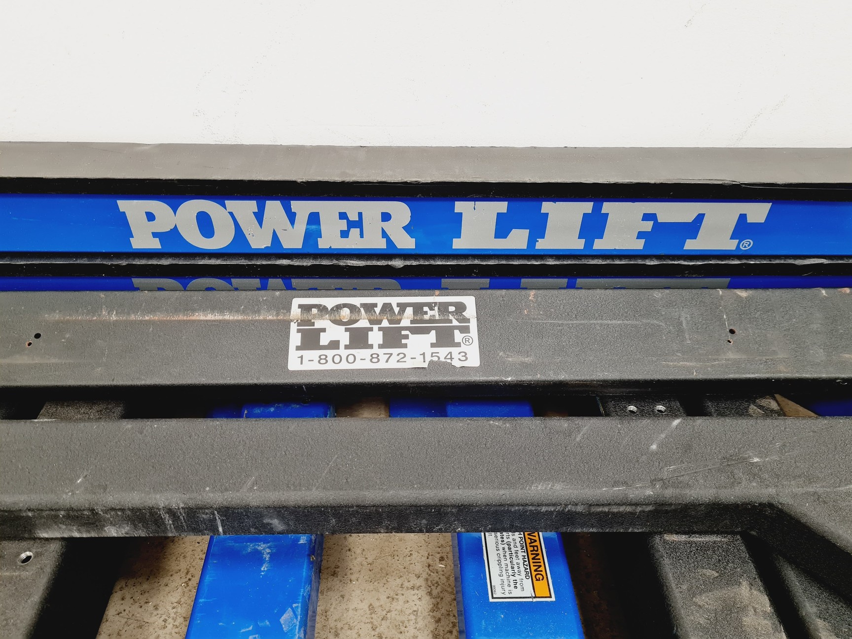 Image of Power Lift Pro Series Half Rack / Commercial Olympic Squat Rack, Plate Storage