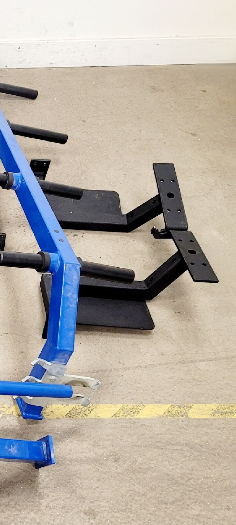 Image of Power Lift Pro Series Half Rack / Commercial Olympic Squat Rack, Plate Storage