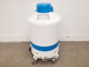 Thumbnail image of Air Liquide GT38 Liquid Nitrogen Dewar w/ 6 x Storage Cylinder Lab