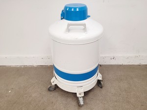 Thumbnail image of Air Liquide GT38 Liquid Nitrogen Dewar w/ 6 x Storage Cylinder Lab